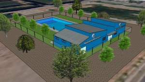 Roca: así será el segundo natatorio municipal que ya empiezan a construir