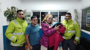 Policías de Tránsito hicieron las maniobras de RCP (Foto: gentileza)