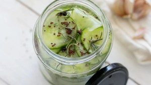 Audio receta de pepinos encurtidos