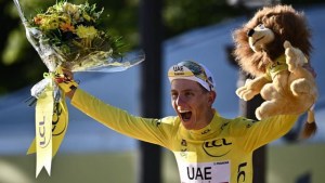Pogacar ganó la sexta etapa y pasó a liderar el Tour de Francia