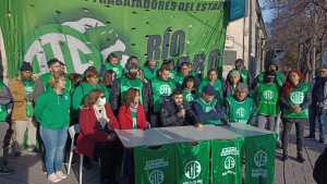 Por el pase a planta, ATE anunció medidas de fuerza frente al Ministerio de Trabajo en Roca