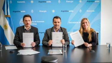 Desde Nación detallaron que más de 500 familias se beneficiarán con las nuevas redes eléctricas. Foto: gentileza.