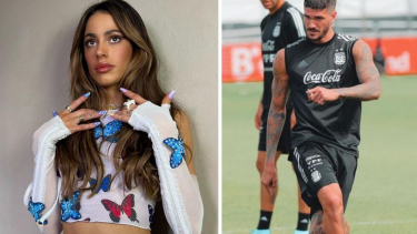 Tini Stoessel y Rodrigo de Paul 