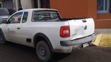 La infracción fue en Maestro Aguiar y Sarmiento. Foto: gentileza.