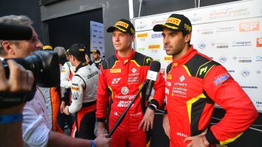 Urcera y Di Amato luego de las competencias del fin de semana. 