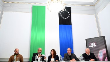 El acto se realizó en el Salón Gris de la Casa de Gobierno. Foto: Marcelo Ochoa