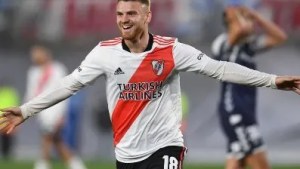 Beltrán disfruta de un gran momento en su regreso a River