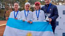 Imagen de Argentina, con el aporte de Arabarco, fue subcampeón en el Sudamericano de tenis