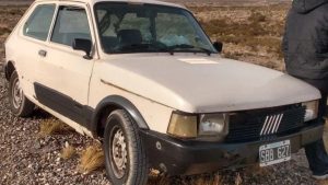 Roca: policías recuperaron el auto que fue robado esta madrugada