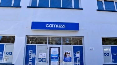 Obra de gas sobre Ruta 7. Foto: Archivo