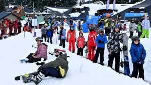 Bariloche desbordada de turistas este invierno: una recorrida en fotos