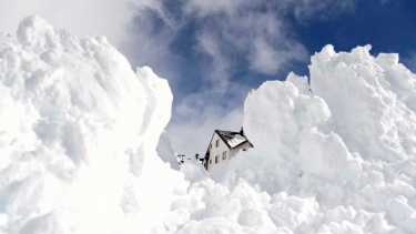 Así está Copahue, cubierta por la nieve. Una maravilla de Neuquén al norte de la Patagonia. Fotos: Florencia Salto.