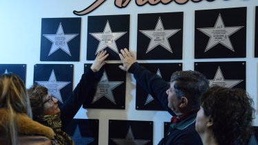 En el Centro Cultural de Cutral Co quedó el espacio de homenaje. (Foto: gentileza)