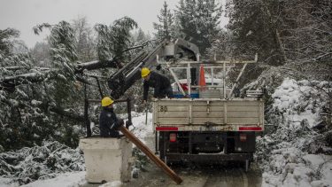 Edersa asegura que restableció el servicio a casi todos los usuarios de la Comarca Andina