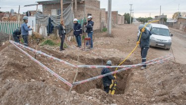 La intendenta recorrió el lugar durante la etapa final de las obras. Foto gentileza