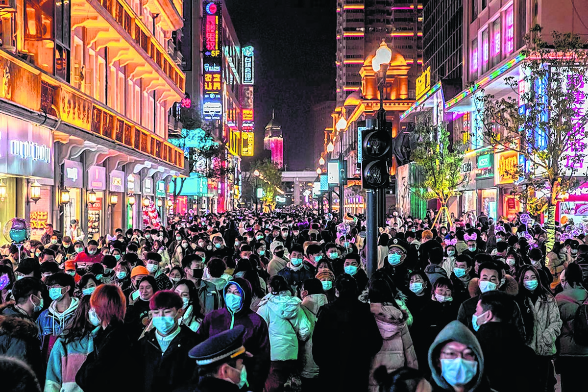 El mercado de Wuhan, el punto cero de la pandemia que paralizó al mundo en 2020. 