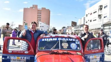 Mariano Gaido y Omar Gutiérrez encabezan el sector azul del Movimiento Popular Neuquino.