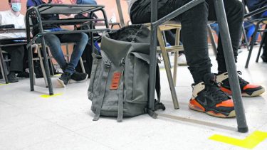 El hecho ocurrió en el colegio privado Pablo VI. Un grupo de familias presentaron una queja ante el CPE. Foto Florencia Salto.