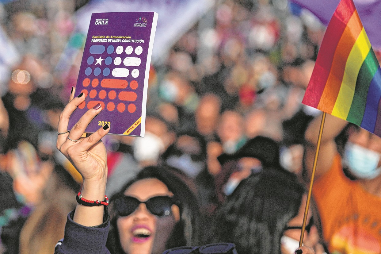 La Nueva Constitución de Chile se somete a votación con más de 15 millones de electores habilitados. Archivo