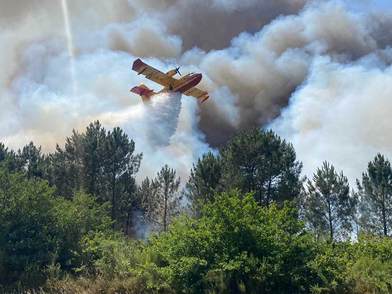 Incendios forestales en Europa. Foto: AP 