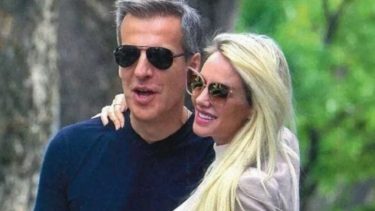 Luciana Salazar con Martín Redrado 