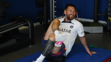 Messi inició la pretemporada con PSG. 