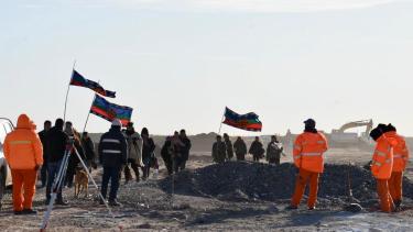 El gobierno neuquino instrumentó la consulta previa a las comunidades antes de que se autoricen los trabajos de las empresas (foto archivo julio 2022 Matías Subat)