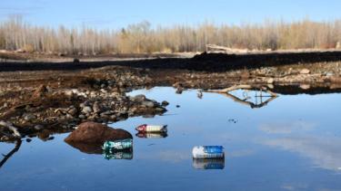 Convocaron a limpiar el Rio Limay y sugirieron a los voluntarios a acercarse a la zona del rio que les sea más cercana (Foto archivo Matías Subat).-