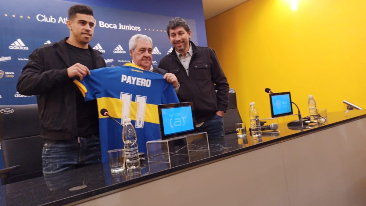 Payero fue presentado en conferencia de prensa junto a Jorge Amor Ameal y Jorge Bermúdez.