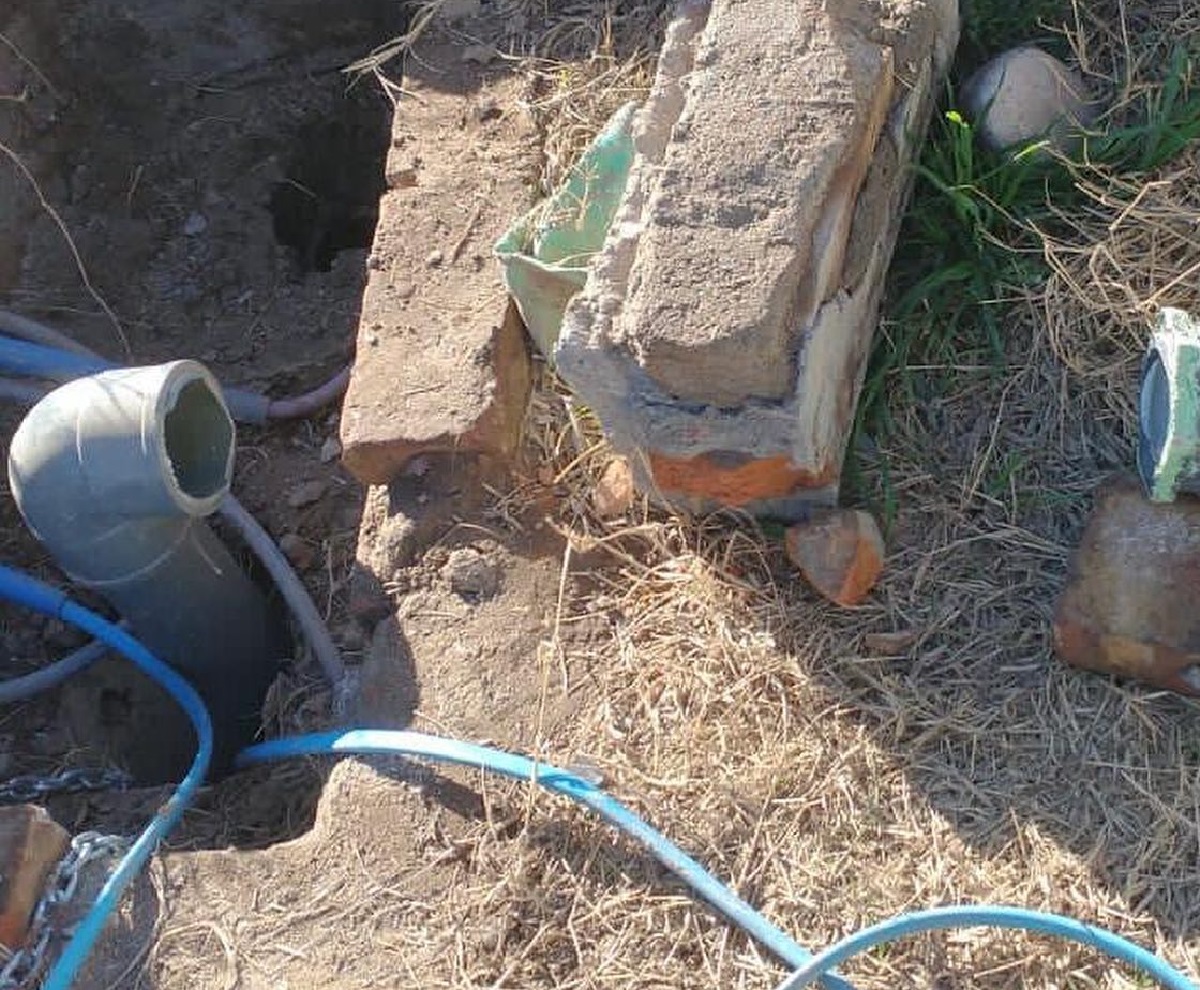Desconocidos intentaron robar una bomba de agua de instalaciones municipales de Regina. (Foto gentileza)