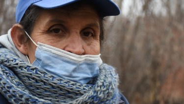 Escalona siempre respeta las medidas de prevención, aún en estas épocas más “tranquilas”. (Foto: Juan Thomes)