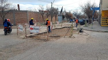 Con la finalización de las obras, se levantó el by-pass que se había colocado hace dos años sobre calle Don Bosco. Foto gentileza