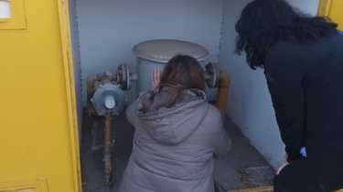 Docentes del Jardín 49 de Neuquén percibieron fuerte olor a gas. Foto: Gentileza.