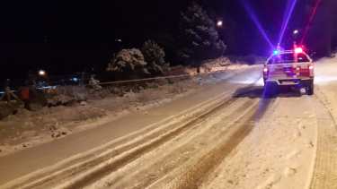 Entrará un nuevo frente frio y habrá alerta hasta el miércoles. Foto: Gentileza municipalidad San Martín de los Andes. 
