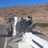 Imagen de Un camionero murió tras volcar cerca de Las Lajas