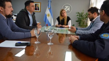 Hoy firmaron el convenio. Foto gentileza