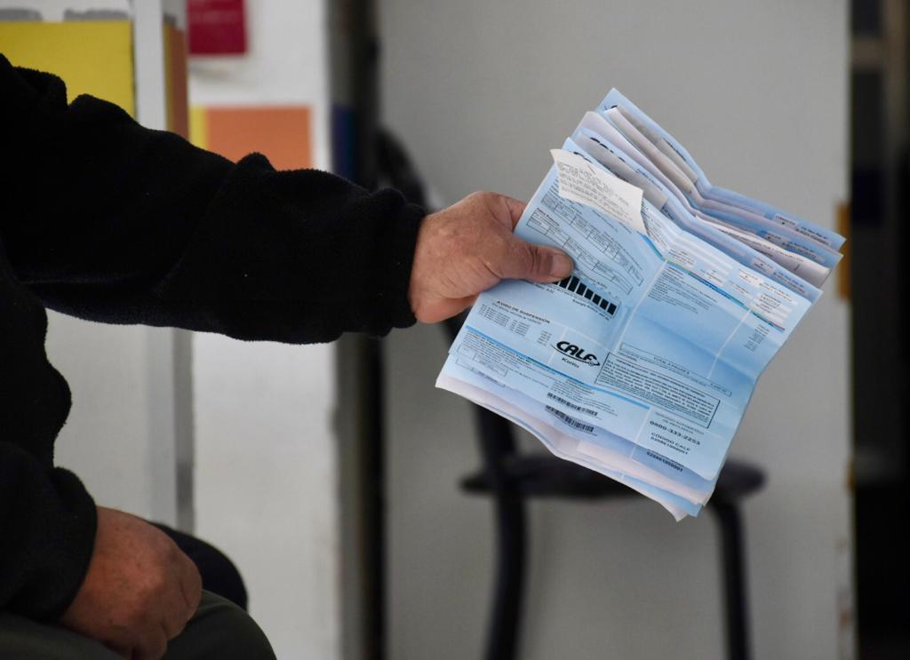 El precio de la energía eléctrica para los usuarios de Neuquén en el centro del debate en CALF (foto Matías Subat)