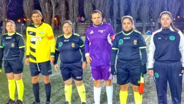 Mabel Meriño fue atendida en el hospital de Chos Malal. Foto Gentileza