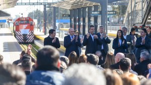 Massa, en la inauguración de una estación de trenes: “Traemos soluciones para los pasajeros”