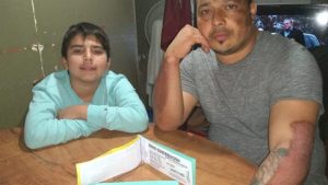 Tras la tragedia, Antonio quiere darle un hogar a su hijo y con una rifa junta fondos en Neuquén