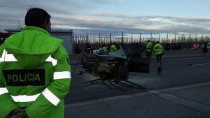 Un muerto tras un choque en la Ruta 22 entre Huergo y Mainqué