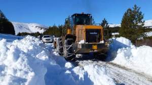 Rutas inhabilitadas en Neuquén por acumulación de Nieve y apertura de Pino Hachado