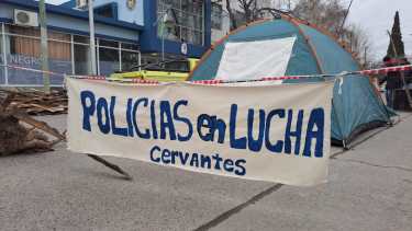 En principio, las medidas del Consejo de Bienestar Policial continuarán hasta horas de la tarde. Foto Gentileza.