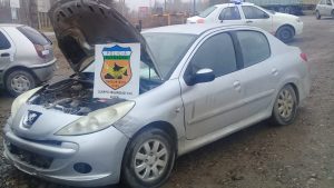 Secuestraron un auto que había sido denunciado en Senillosa