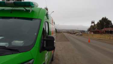 Hospitalizaron a un joven que se fracturó andando en bicicleta en Roca