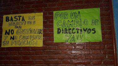 Solicitan la intervención de Educación en el CET 31 de Villa Manzano