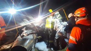 Avión caído en Río Grande: retiraron los cuerpos de las víctimas y comenzó el peritaje