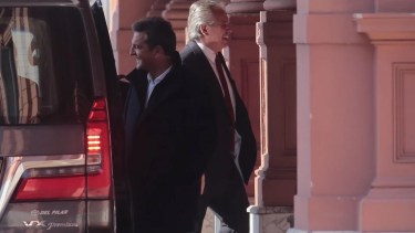 El presidente se reunió primero con Sergio Massa y luego con Silvina Batakis (Foto: Archivo)