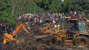 Tres niños murieron por un alud que sepultó una escuela rural en Colombia