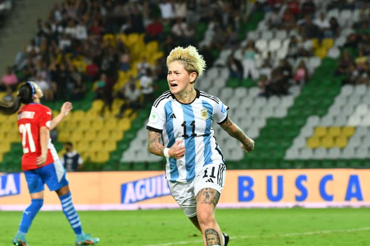 Yamila Rodríguez facturó por duplicado y fue la gran figura de la Argentina ante Paraguay.